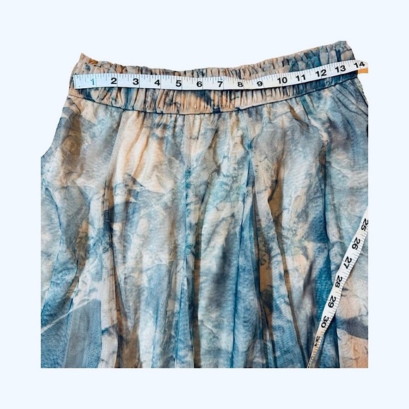 H&M NWT Green & Beige Tulle Skirt - Picture 4 of 8